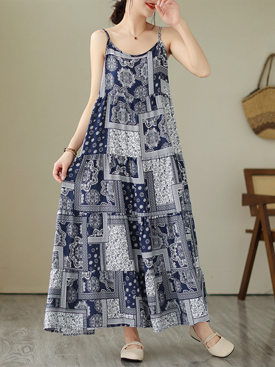 Beach style Casual Print Dress