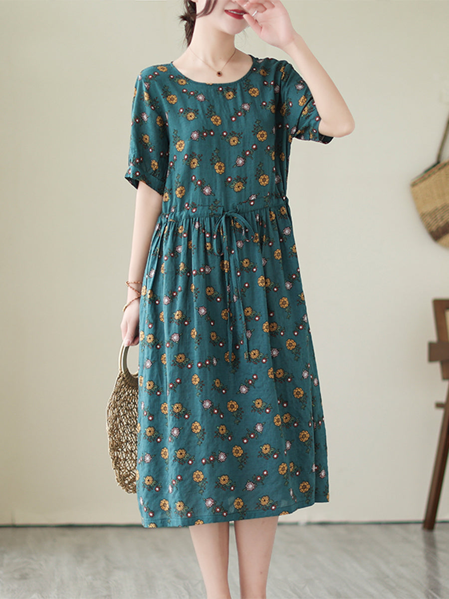 Floral Casual Print Dress