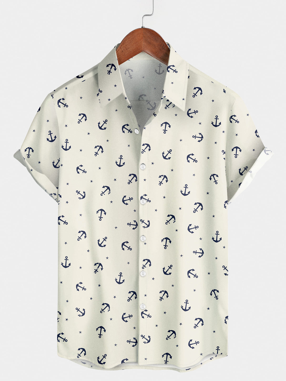 Camicia a maniche corte Anchor Star da uomo