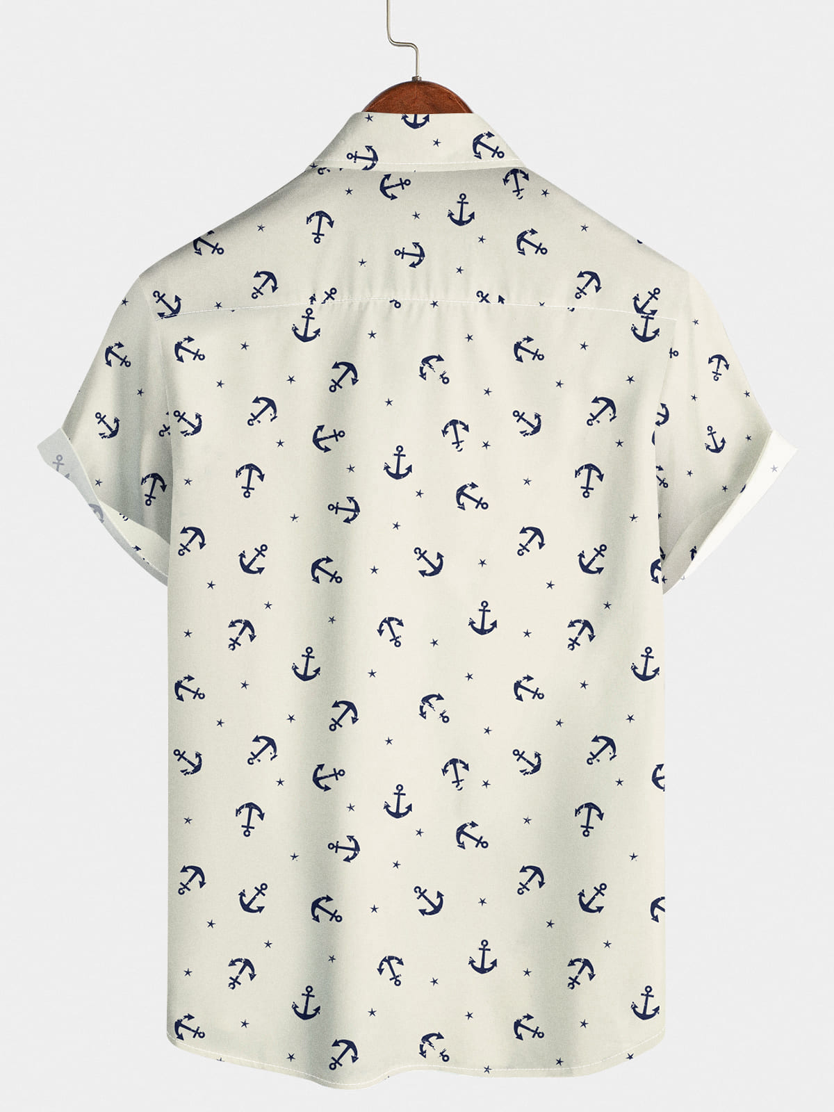 Chemise à manches courtes Anchor Star pour hommes