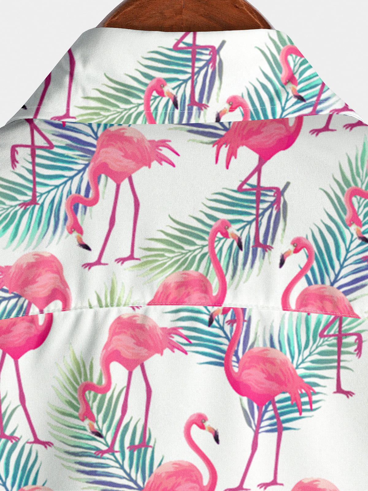 Chemise à manches courtes Flamingo Holiday pour hommes