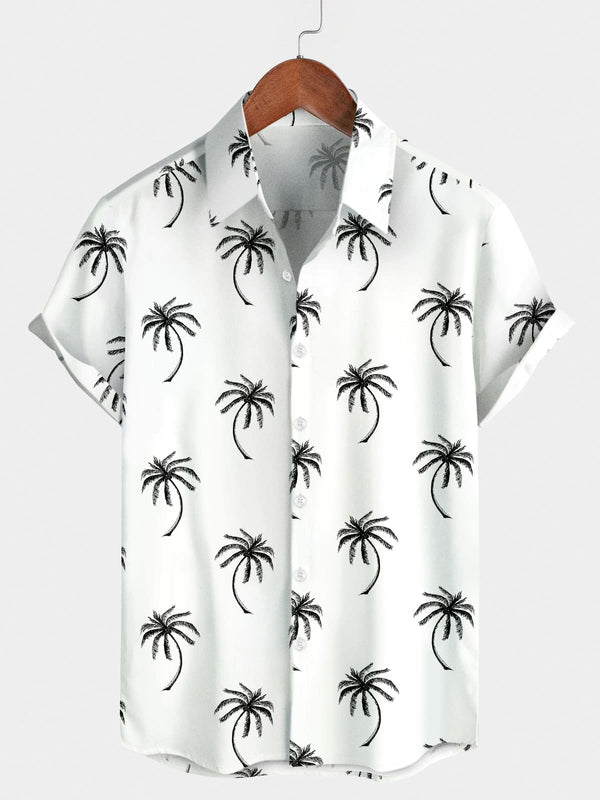 Men's Casual Hawaiian Short Sleeve Shirt