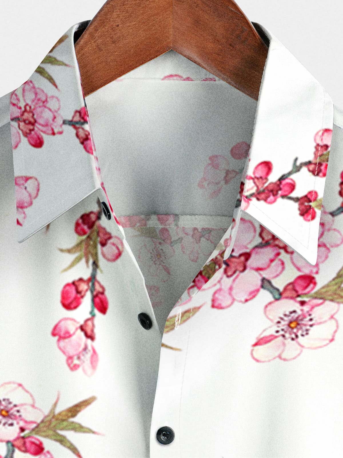 Chemise à manches courtes hawaïenne à fleurs pour hommes