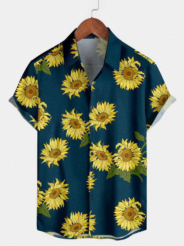 Chemise à manches courtes Sunflower Holiday pour hommes