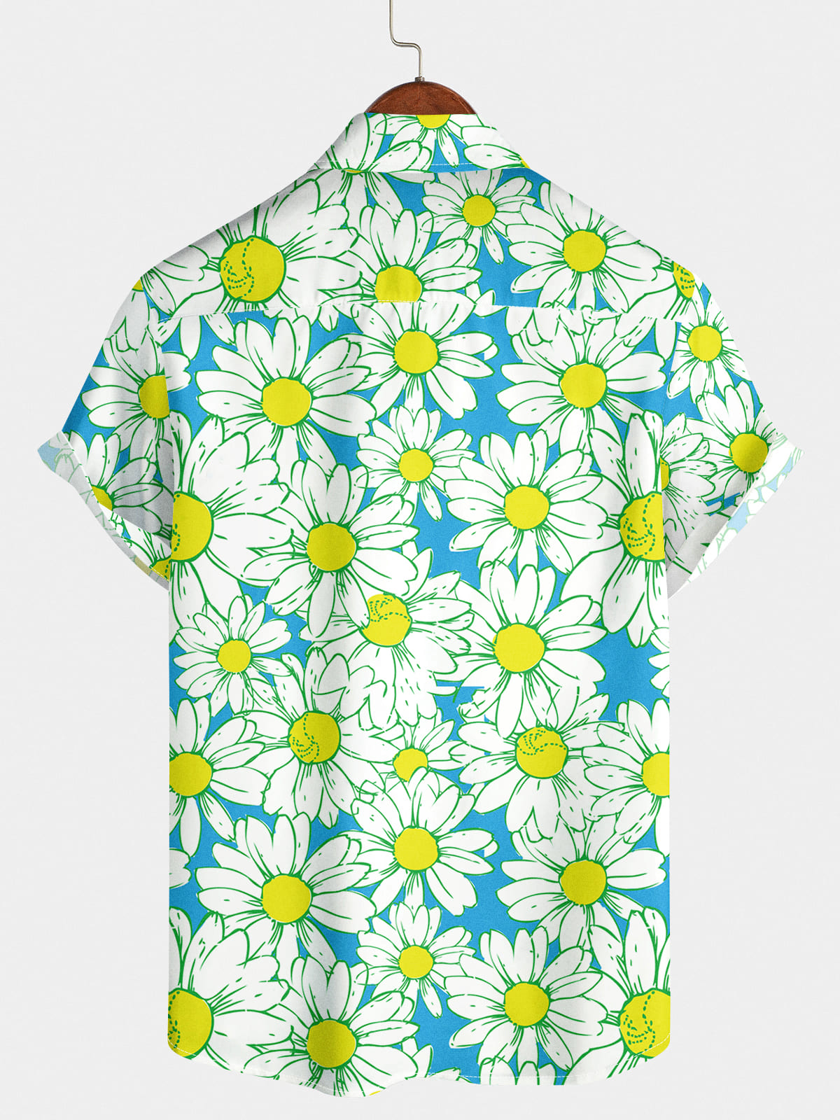 Chemise à manches courtes Daisy Holiday pour hommes