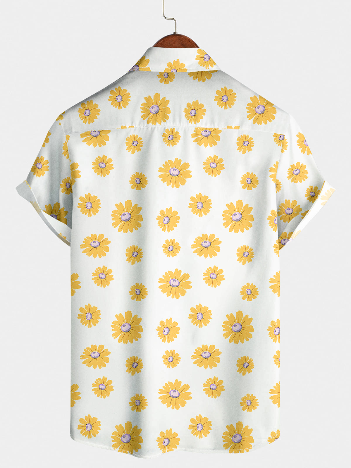 Men's Daisy Holiday Short Sleeve Shirt