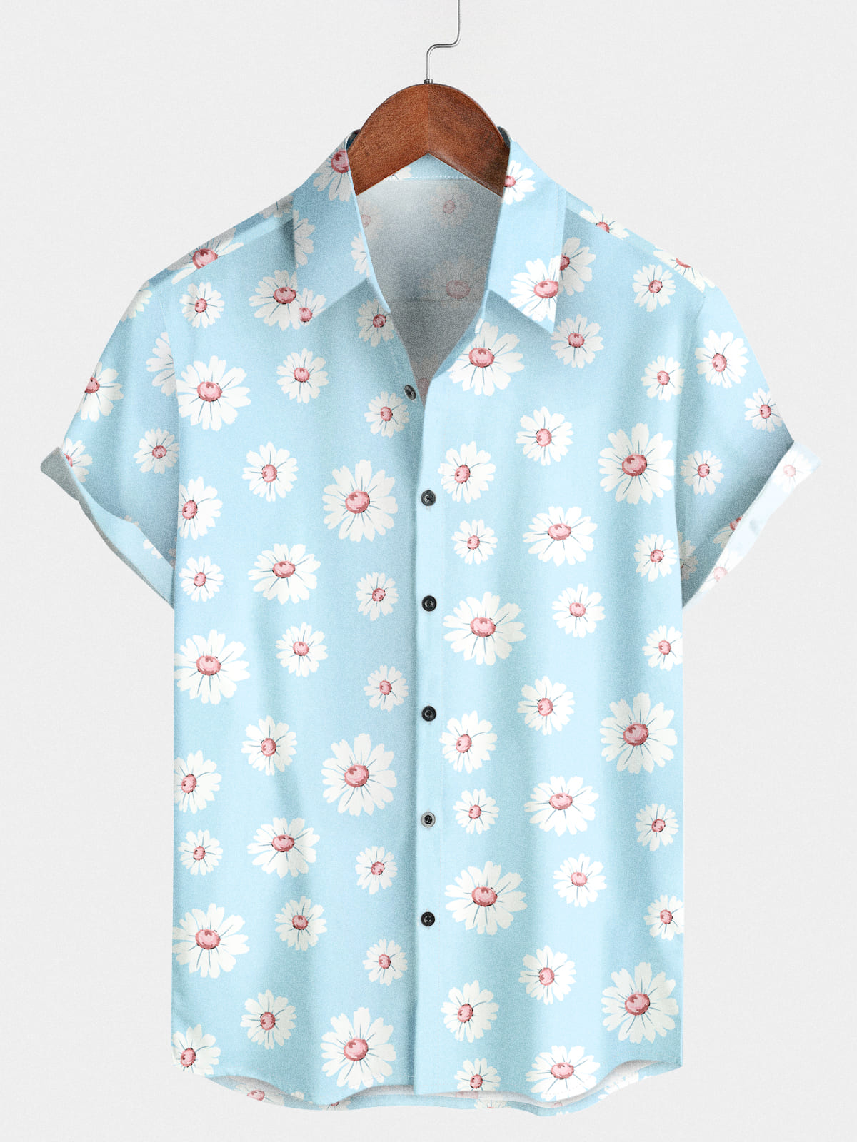 Men's Daisy Holiday Short Sleeve Shirt