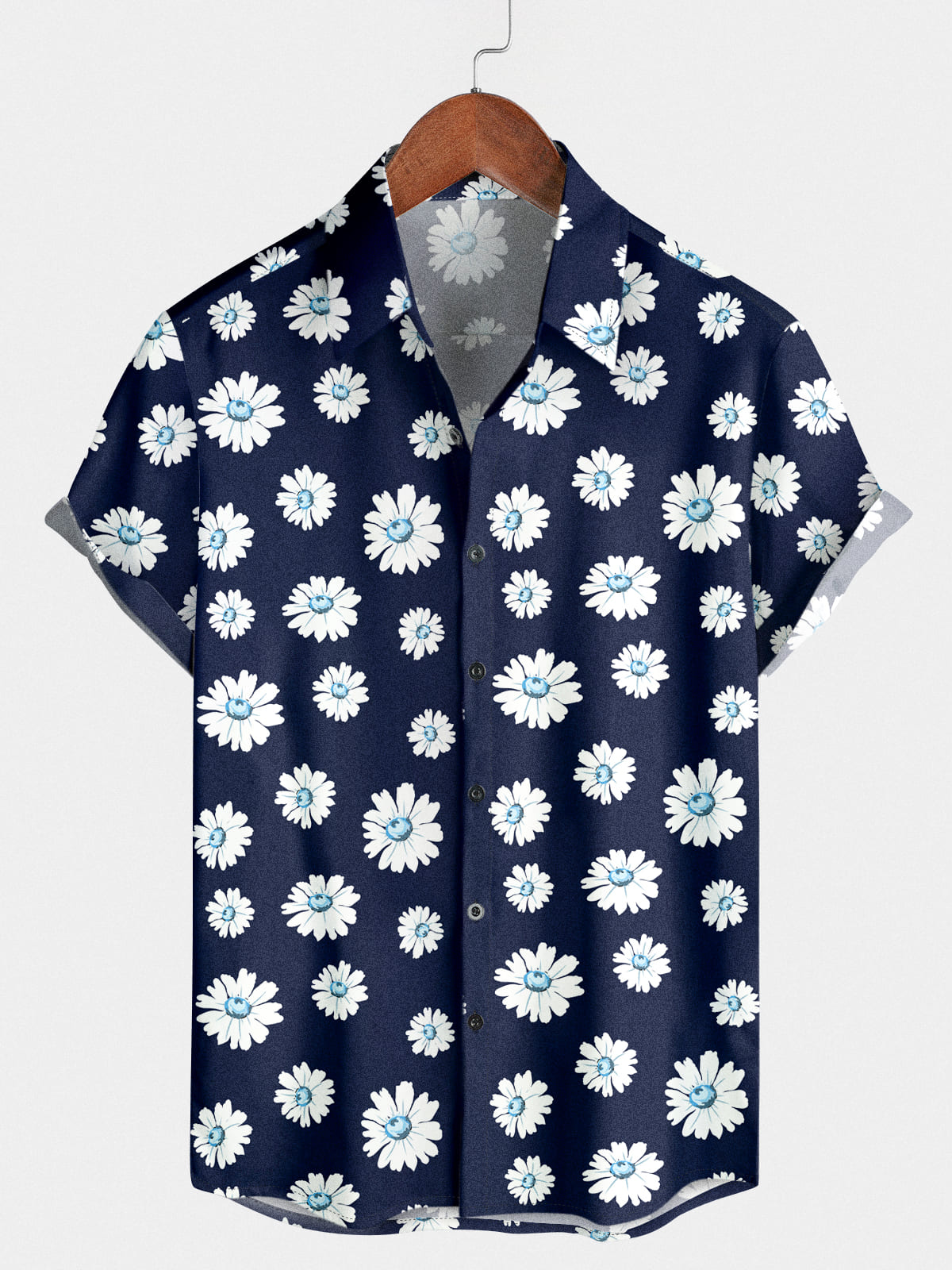 Men's Daisy Holiday Short Sleeve Shirt