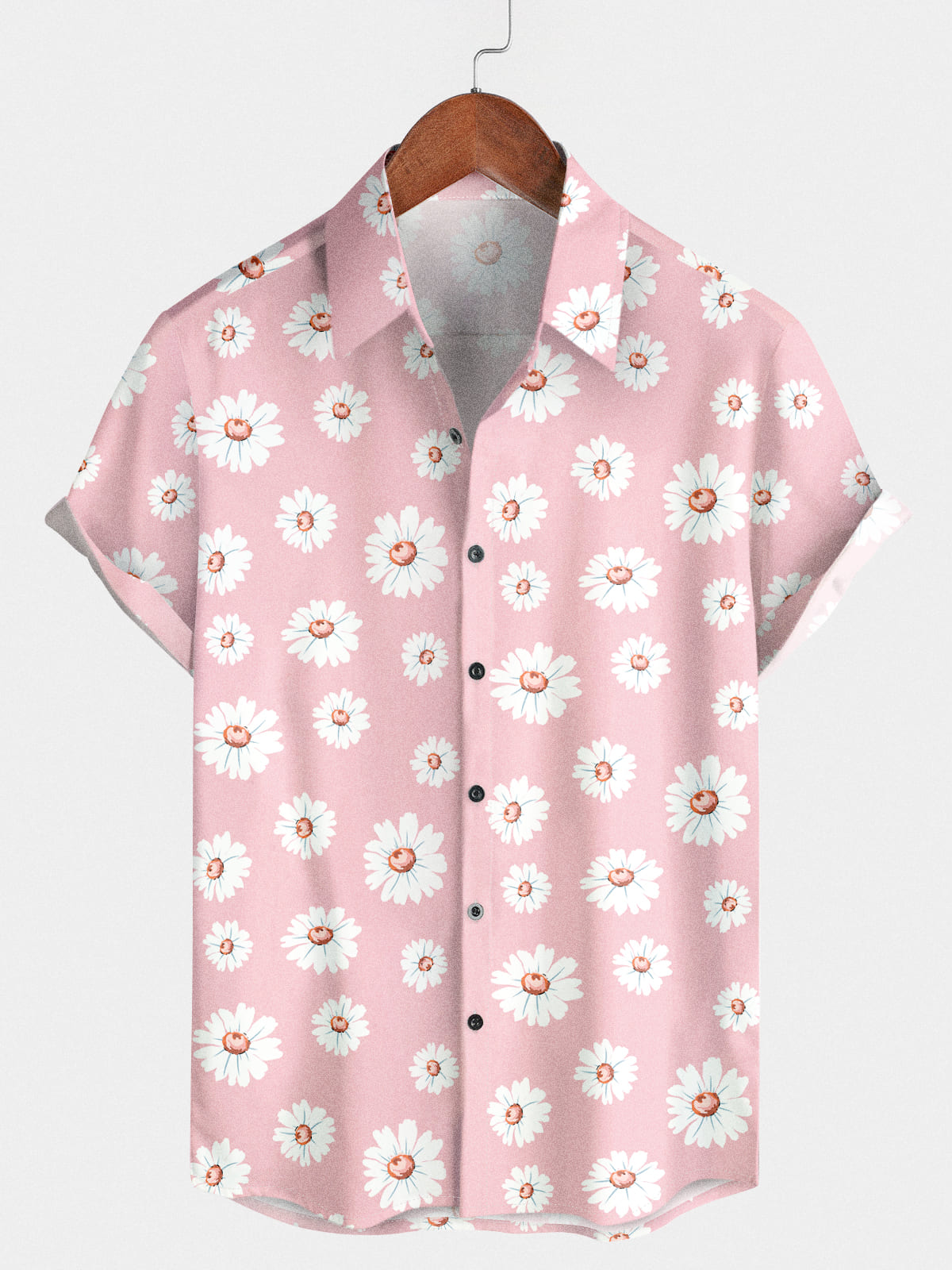 Men's Daisy Holiday Short Sleeve Shirt