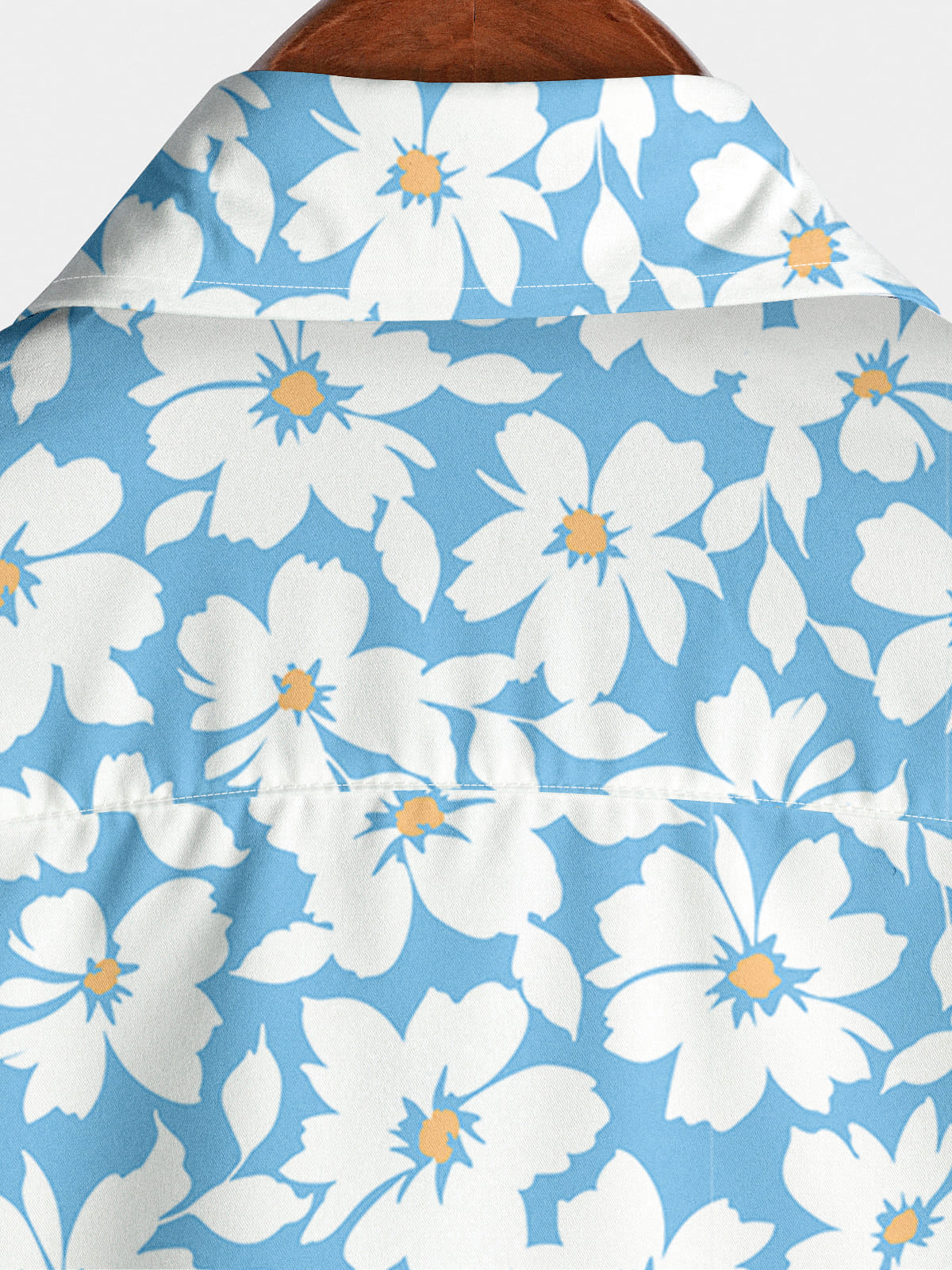 Men's Daisy Hawaiian Short Sleeve Shirt