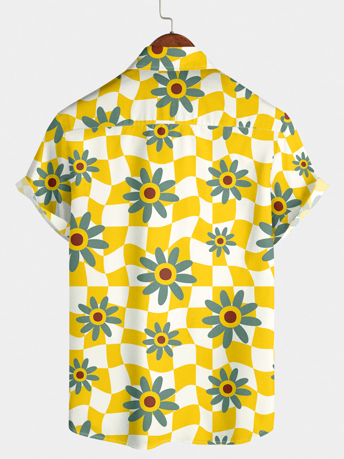 Men's Daisy Holiday Short Sleeve Shirt