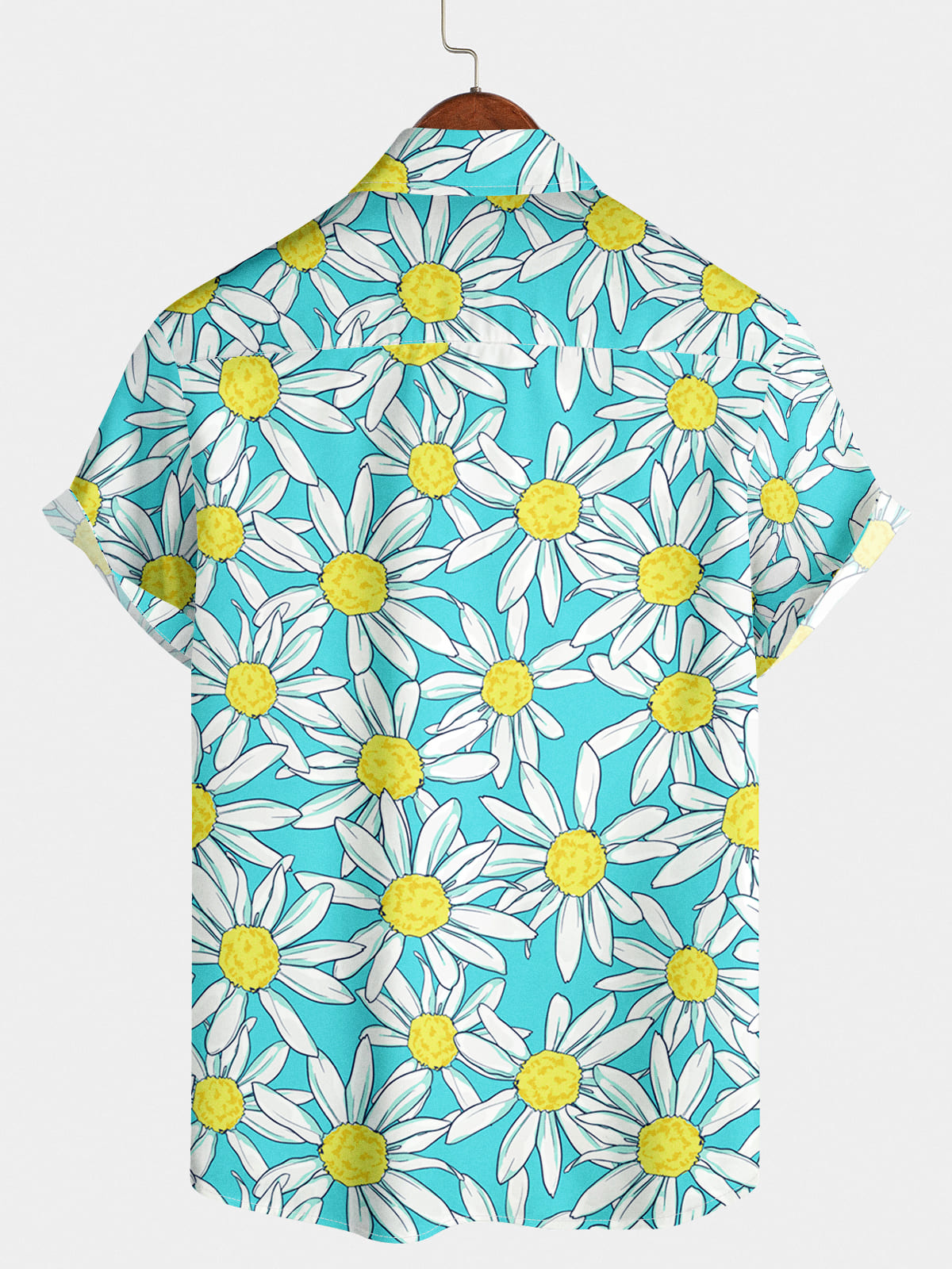 Chemise à manches courtes Daisy Holiday pour hommes