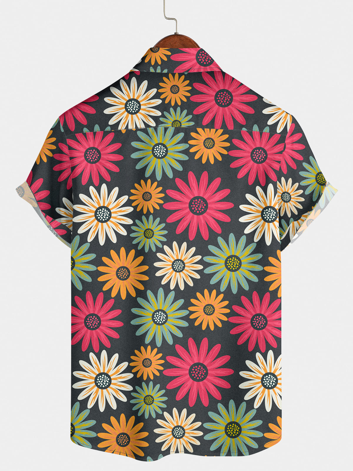 Chemise décontractée à manches courtes Daisy pour hommes