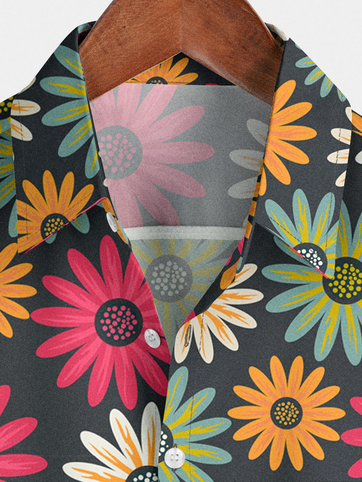 Chemise décontractée à manches courtes Daisy pour hommes