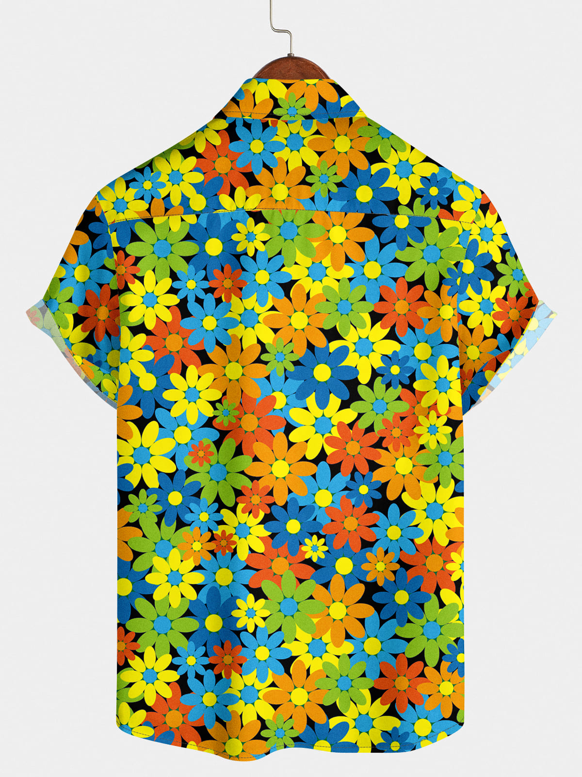 Men's Daisy Holiday Short Sleeve Shirt