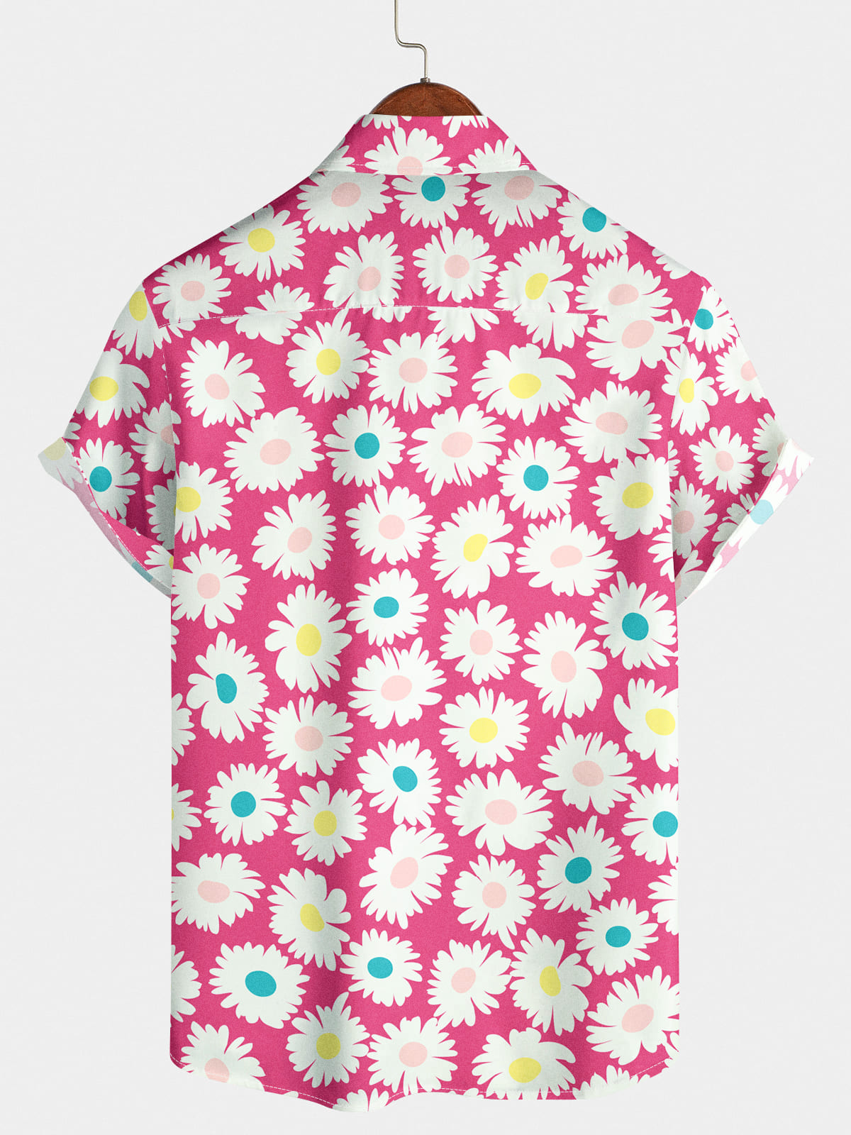 Chemise décontractée à manches courtes Daisy pour hommes