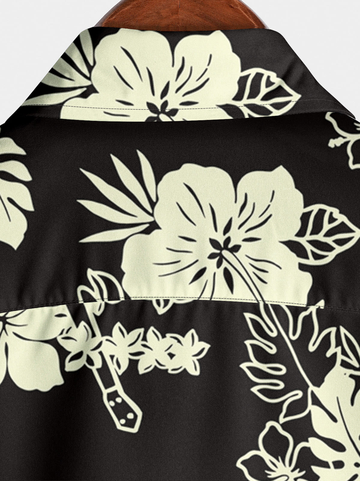 Chemise à manches courtes décontractée à fleurs pour hommes