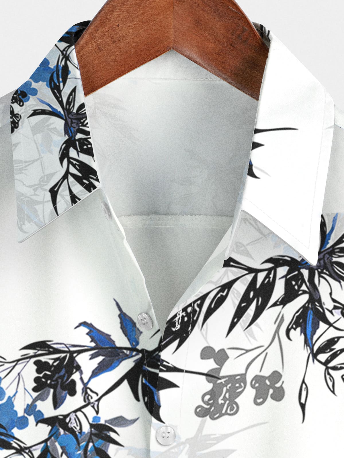 Men's Floral Casual Short Sleeve Shirt