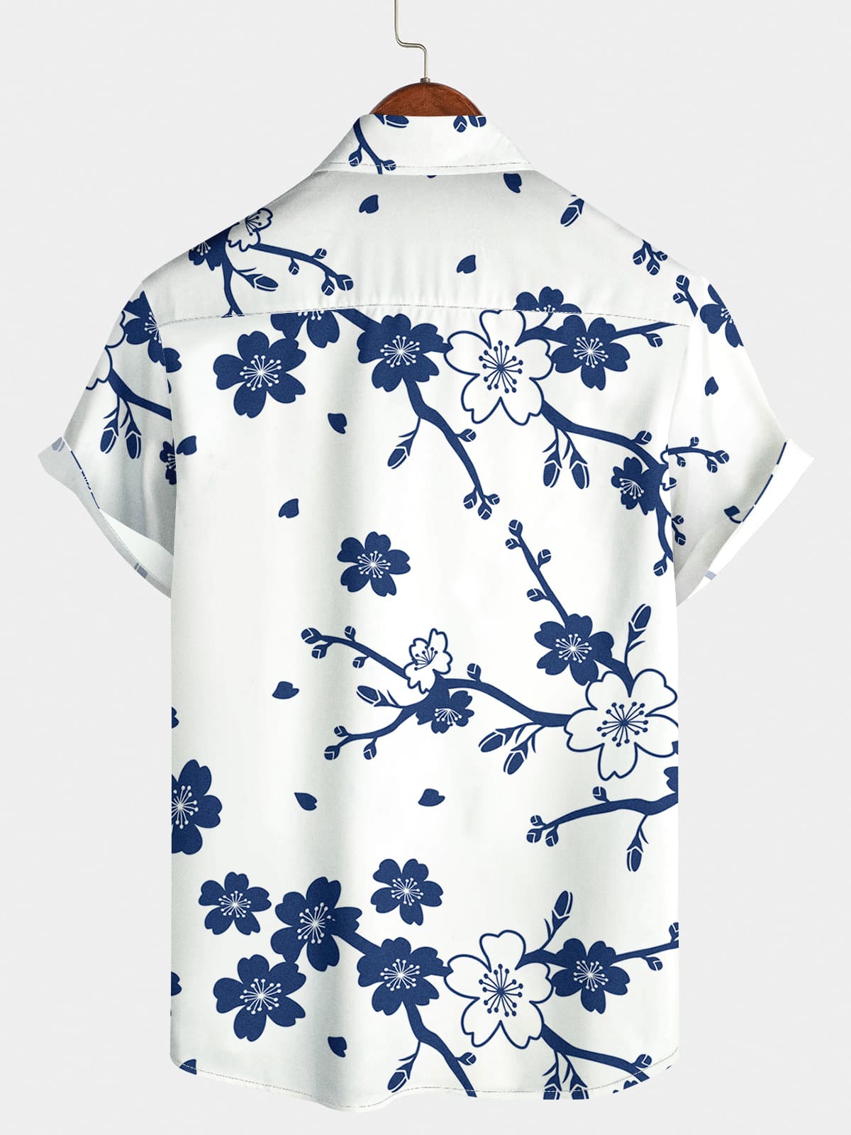 Men's Floral Hawaiian Short Sleeve Shirt