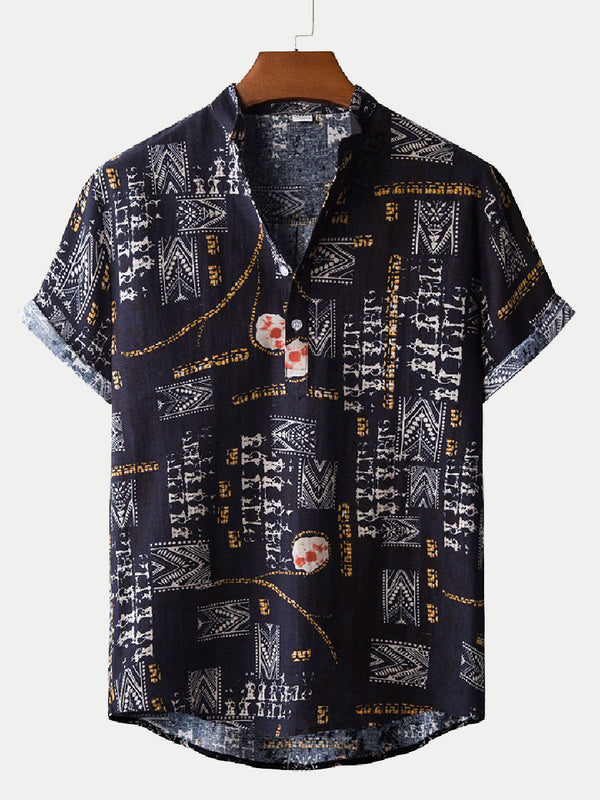 Men's Beach Floral short sleeve shirt