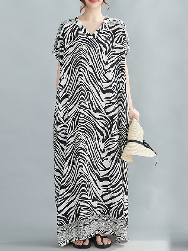 Zebra print Casual dress