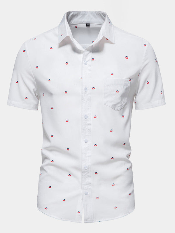 Men's Fashion Business short sleeve shirt