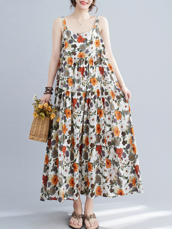 Floral Holiday Casual Dress