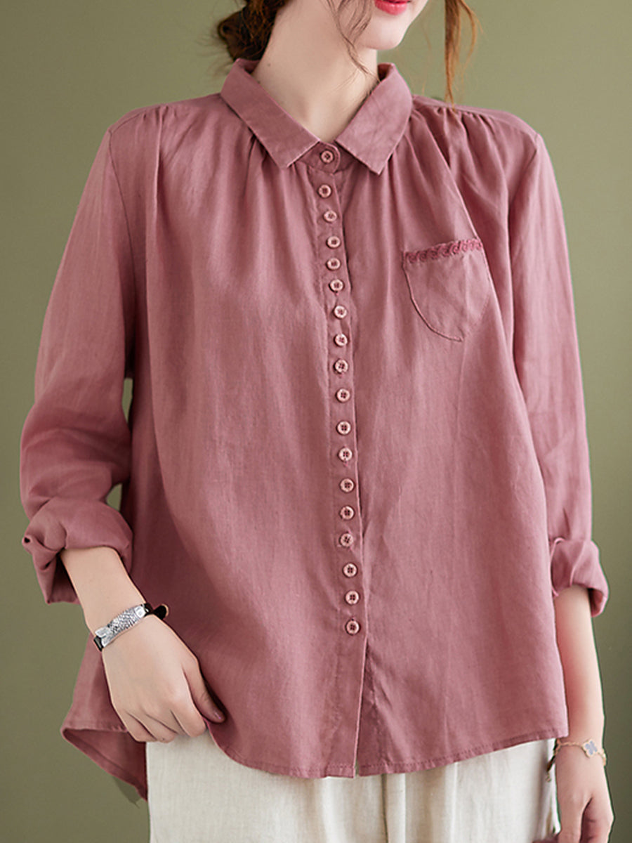 Single pocket casual shirt