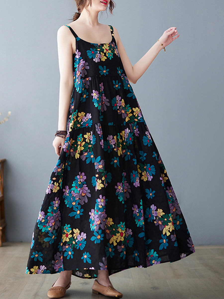 Floral Holiday Casual Dress