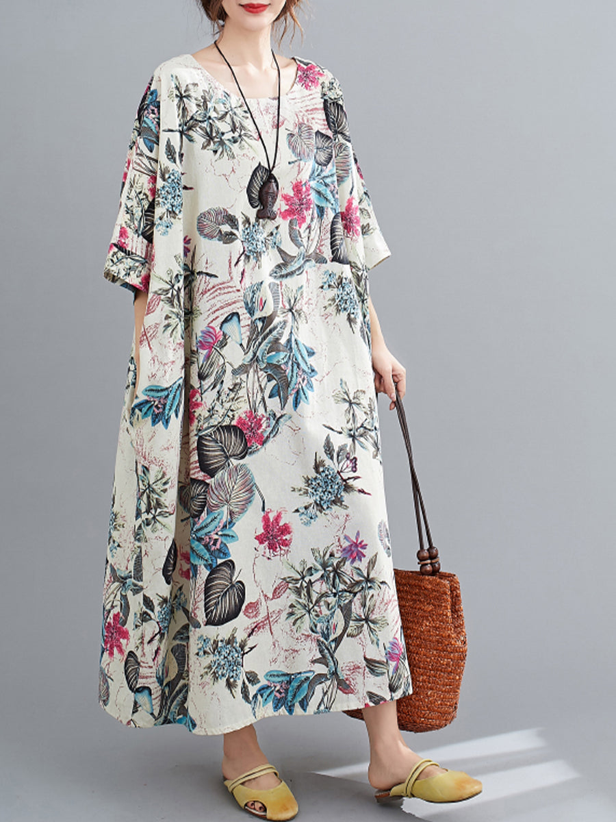 Floral Casual Print Dress