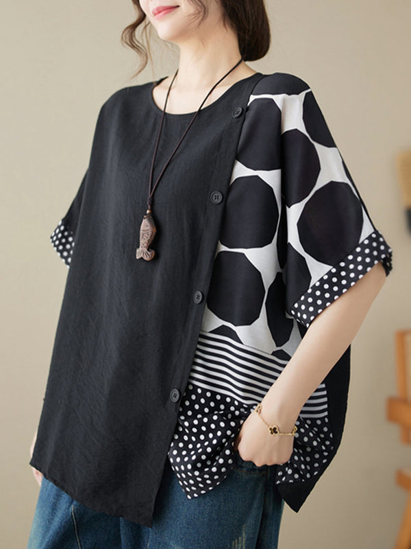 Casual Asymmetric Shirt