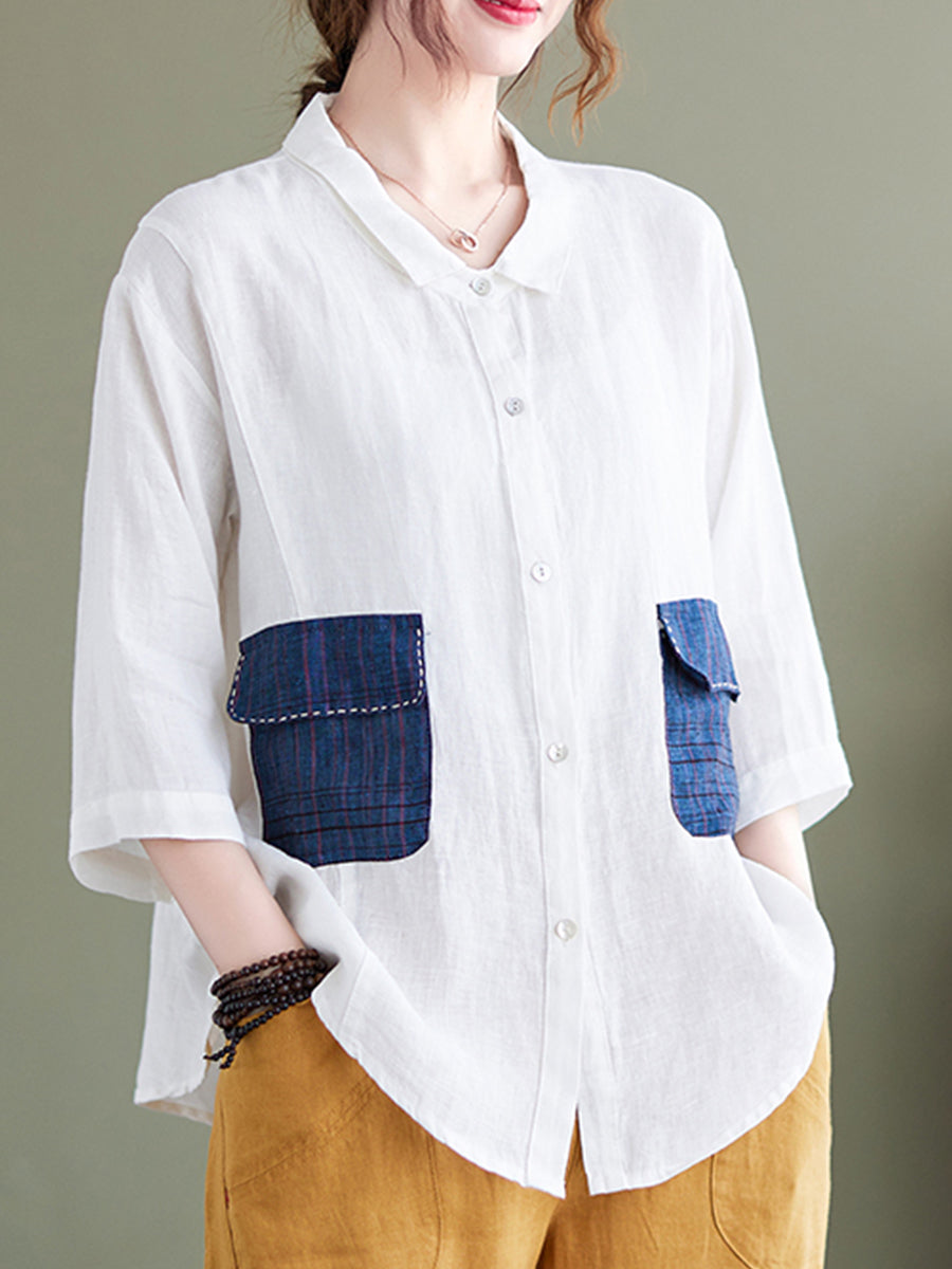 Double Pocket Casual Top