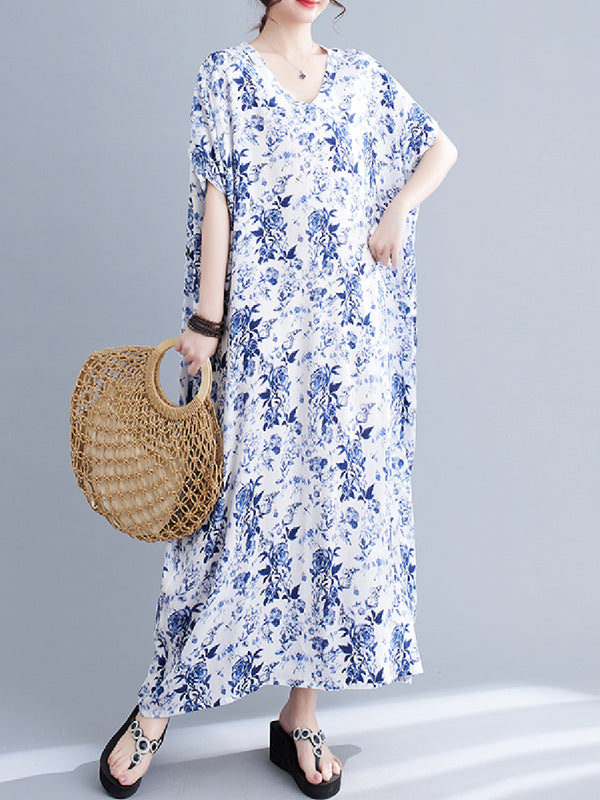 Floral Holiday Casual Dress