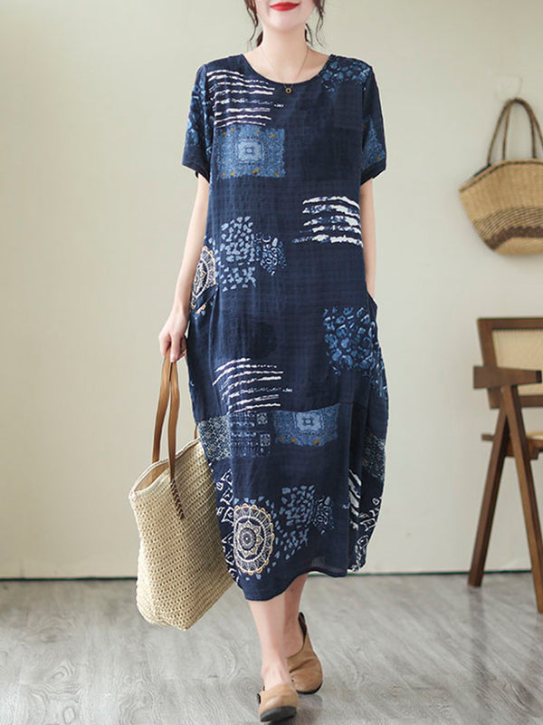 Abstract printed Dress