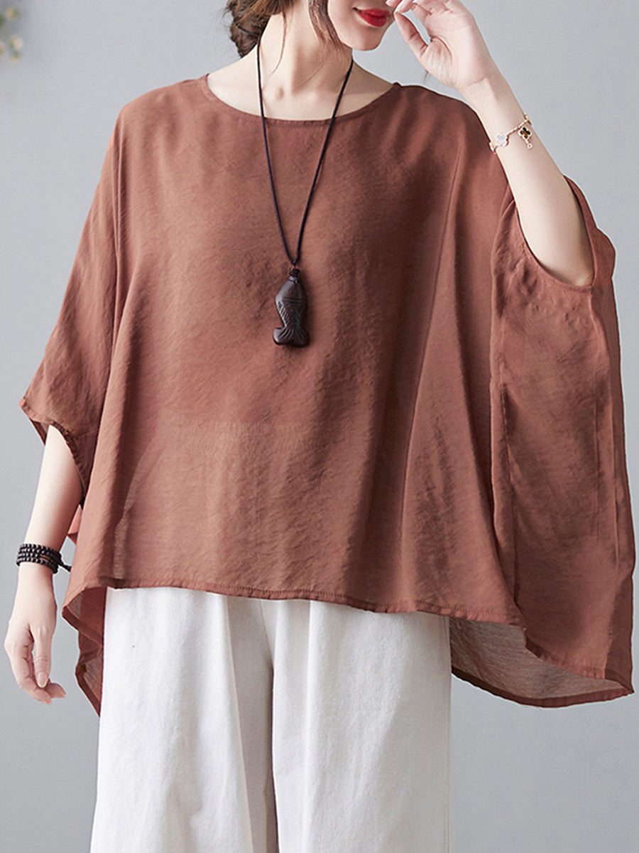 Wide sleeved oversized shirt