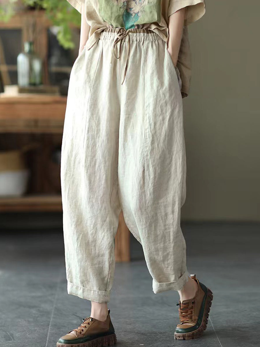 Vintage cotton oversized pants