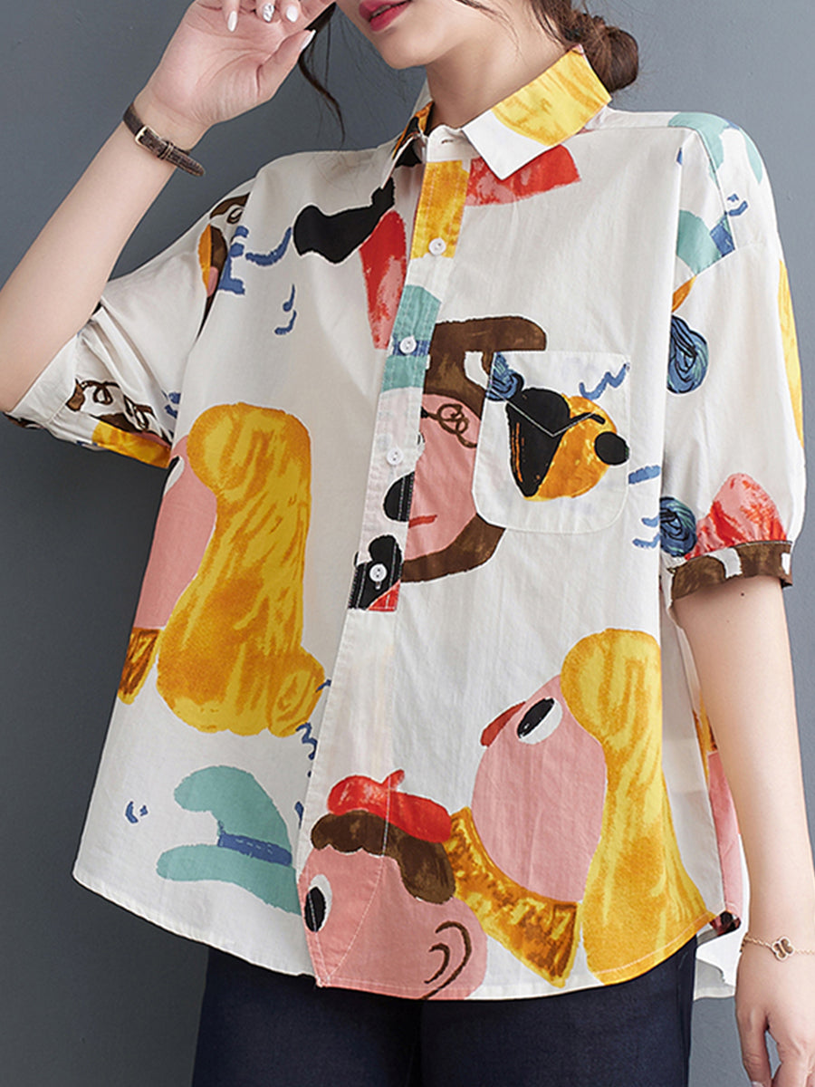 Children's fun printed top