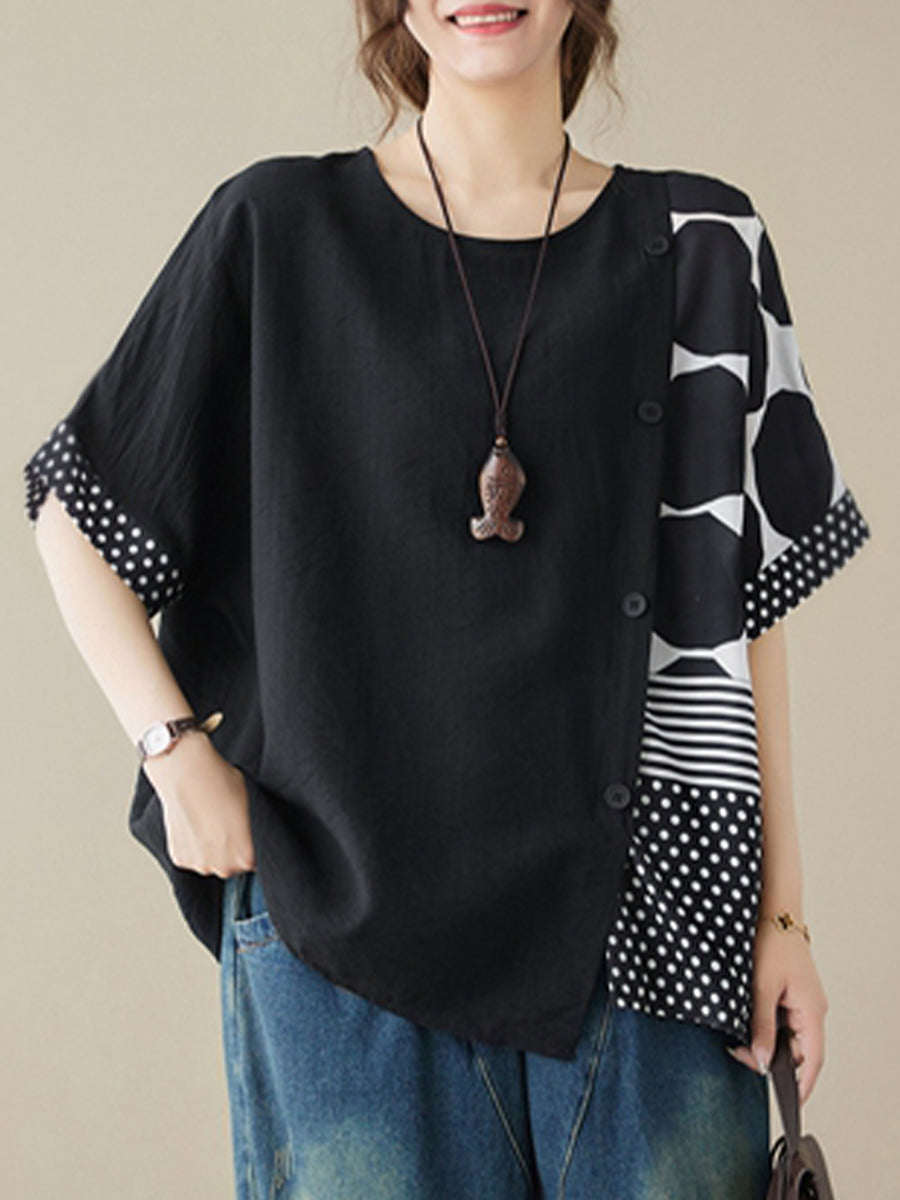 Casual Asymmetric Shirt