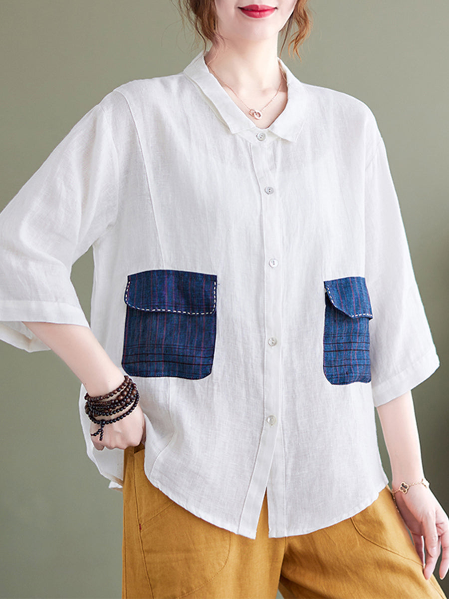 Double Pocket Casual Top