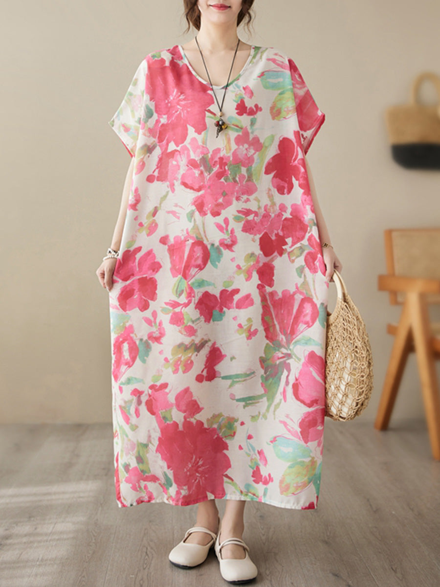 Floral Holiday Casual Dress