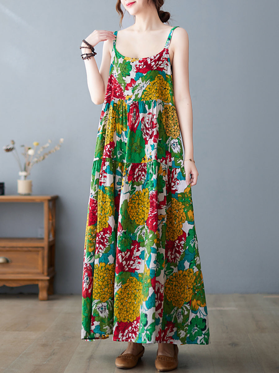 Floral Holiday Casual Dress