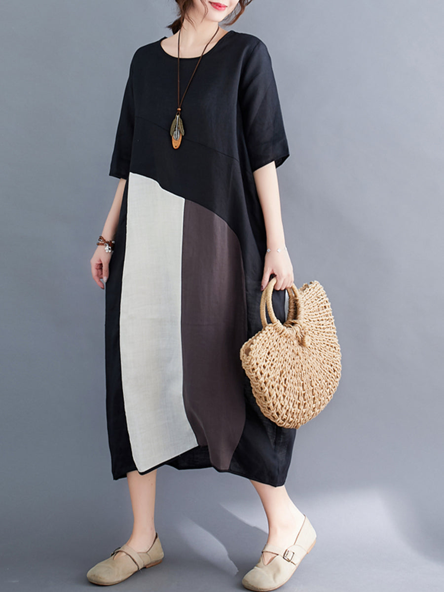 Splice casual dress