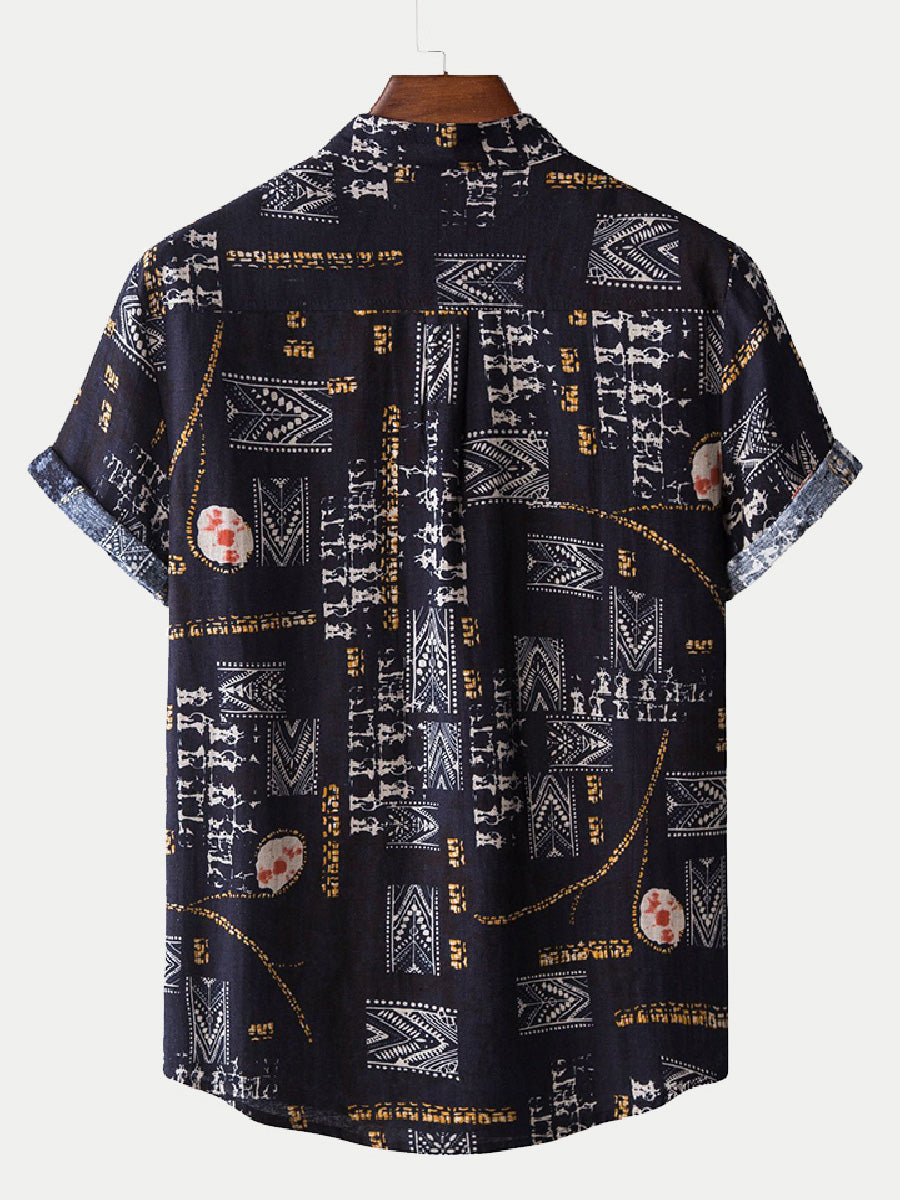 Men's Beach Floral short sleeve shirt