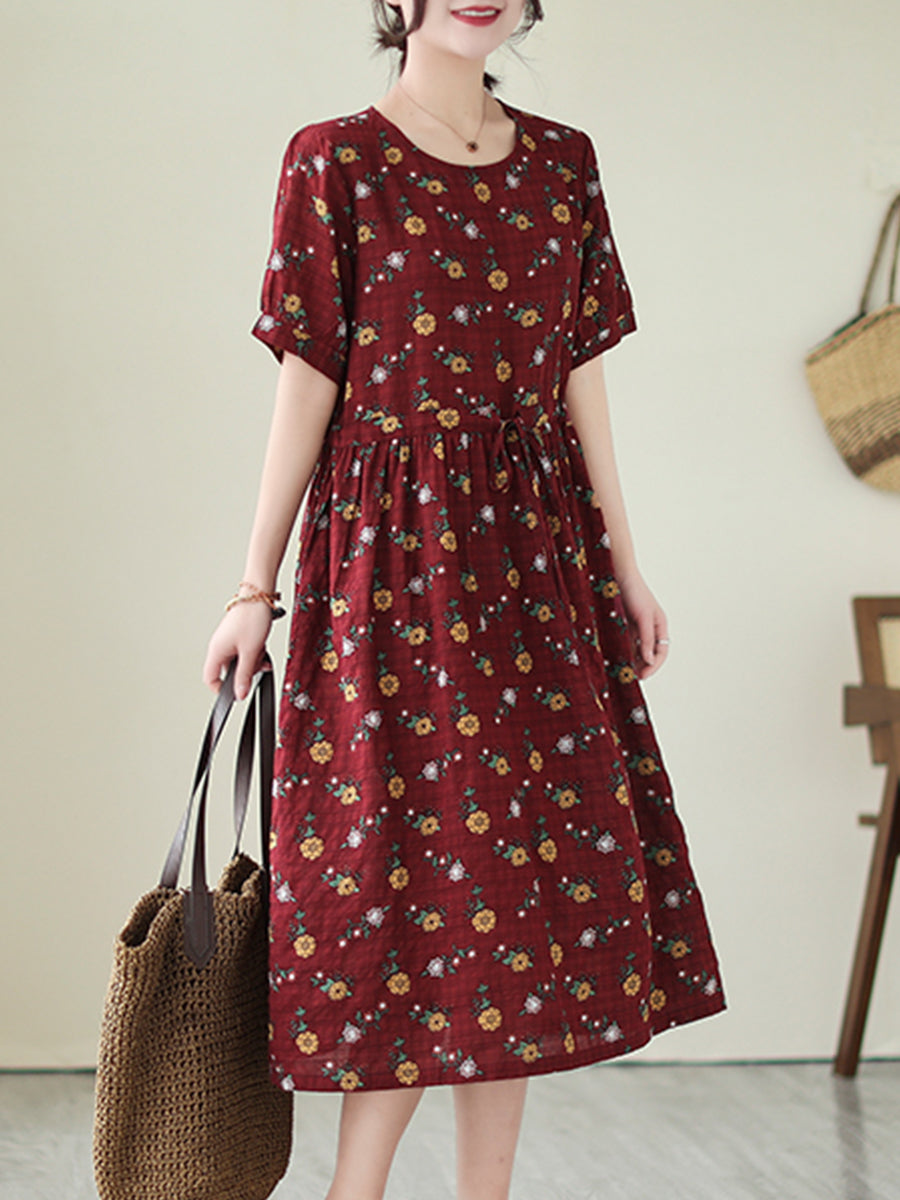 Floral Casual Print Dress