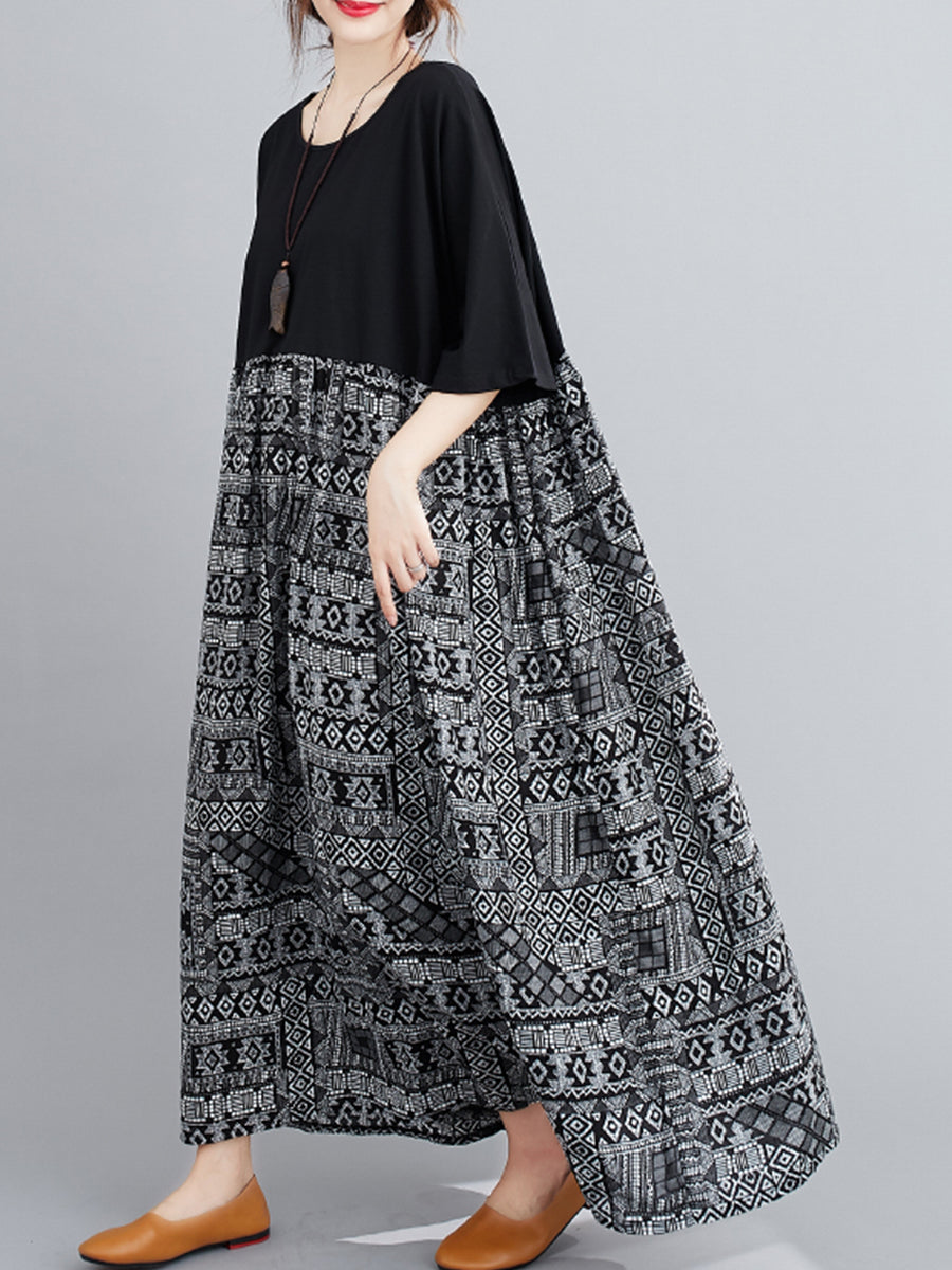 Articulated ethnic style dress