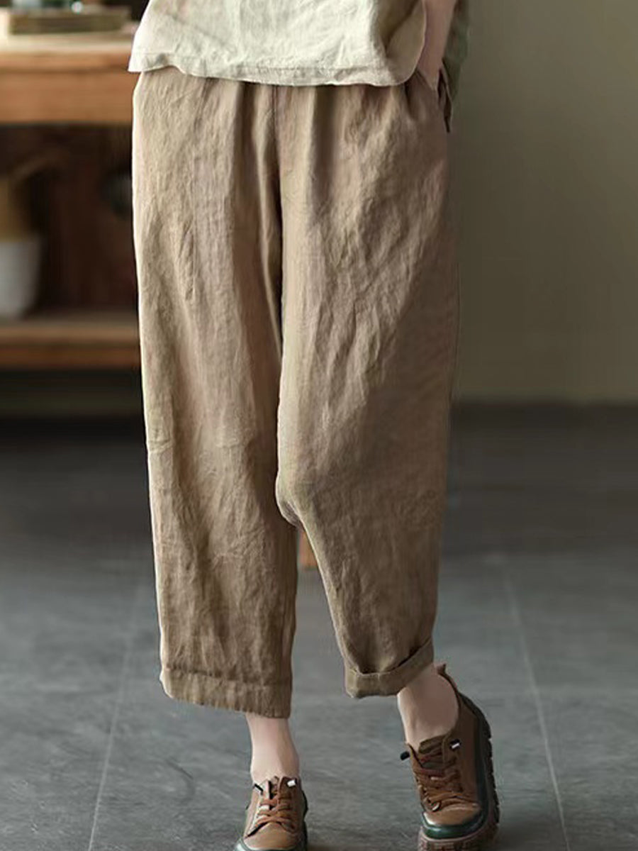 Vintage cotton oversized pants