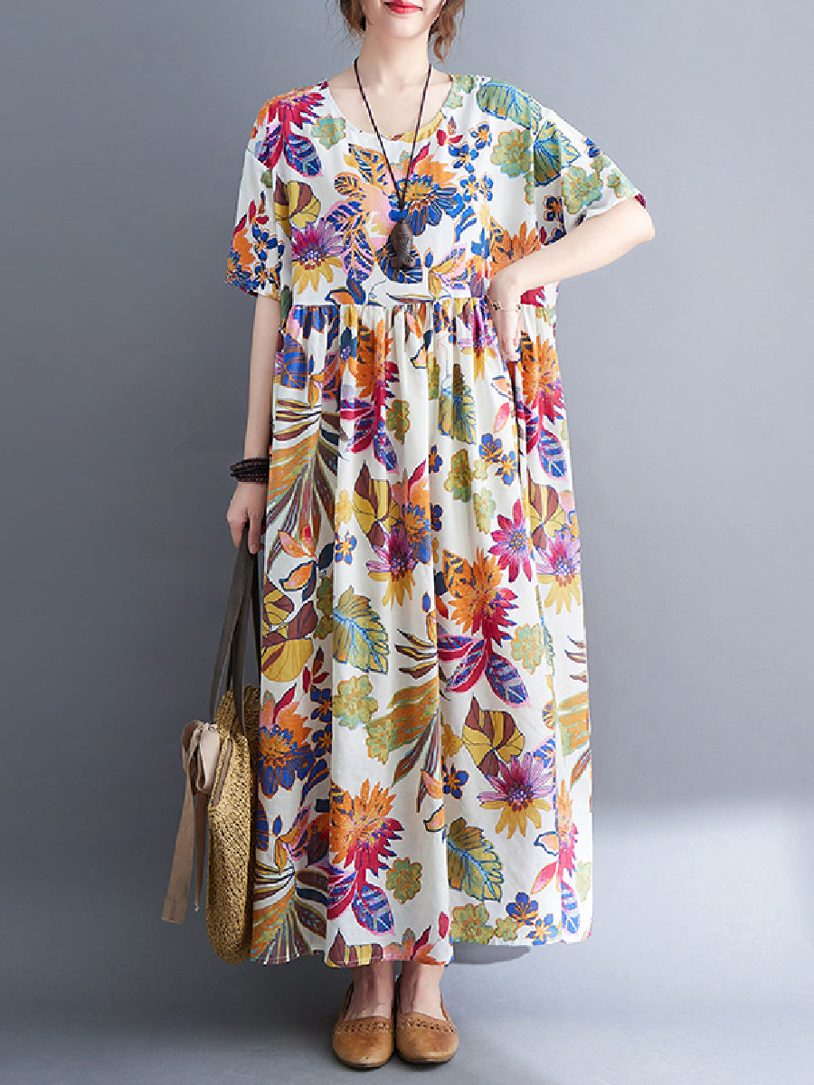 Floral Plus Size Dress