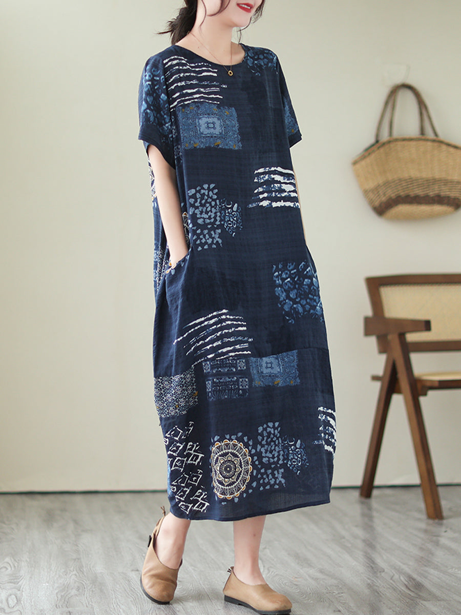 Abstract printed Dress