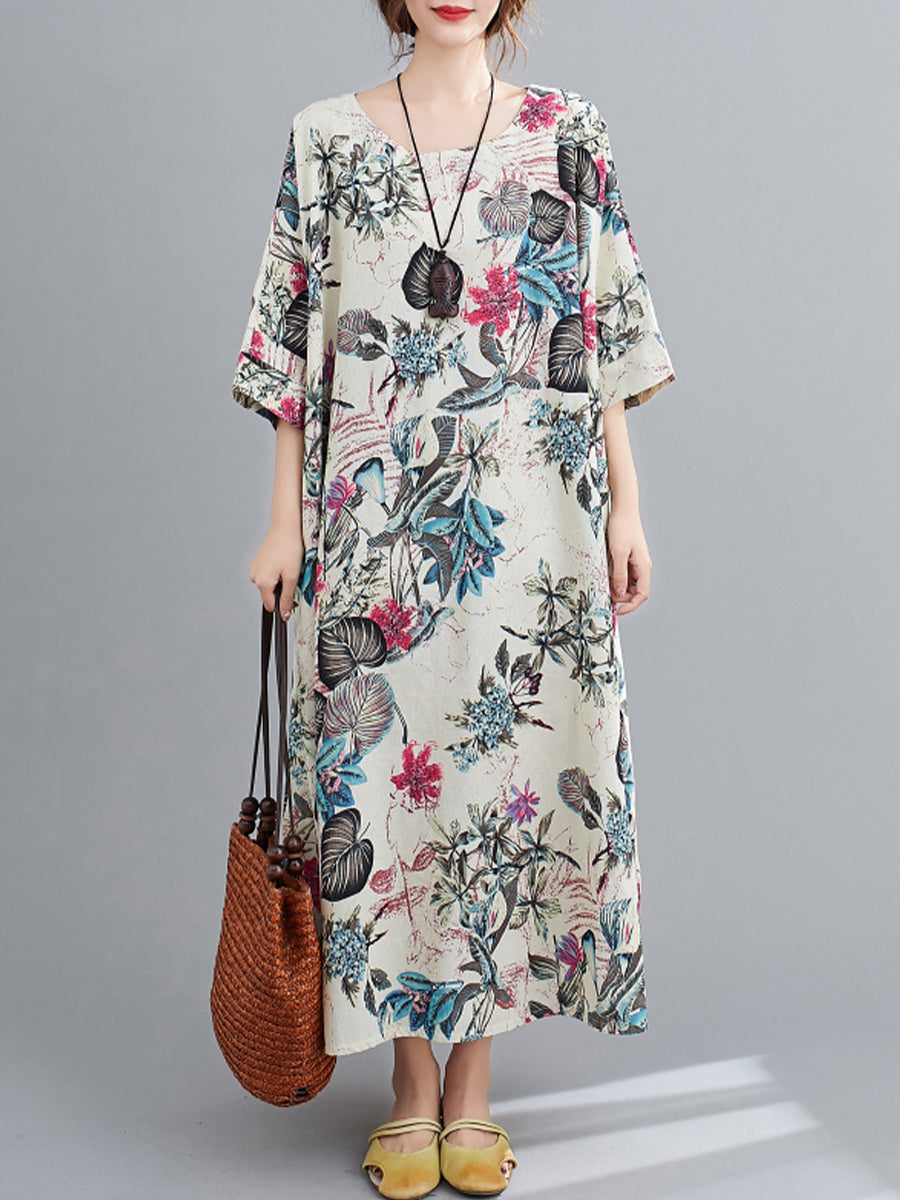 Floral Casual Print Dress