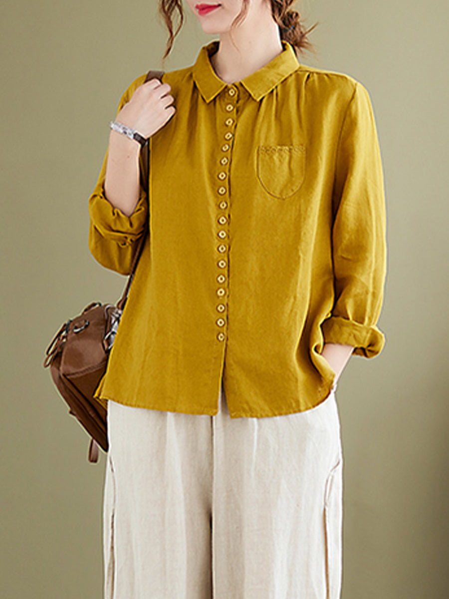 Single pocket casual shirt